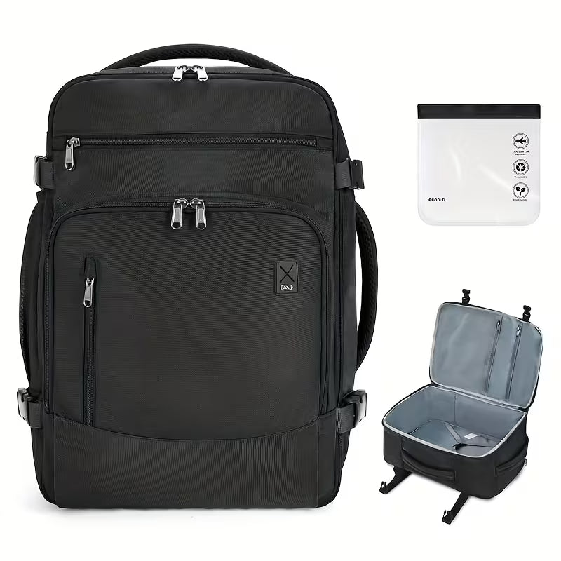 30L Travel Backpack with USB & Anti-Theft Pocket
