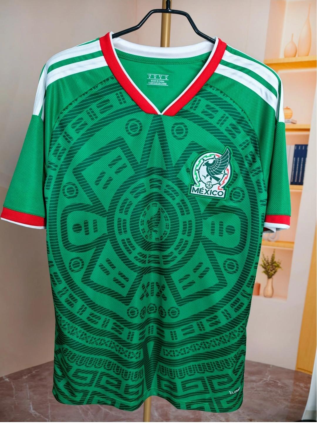 Mexico Soccer Jersey 2026 World Cup | Green & Black Fan Shirt