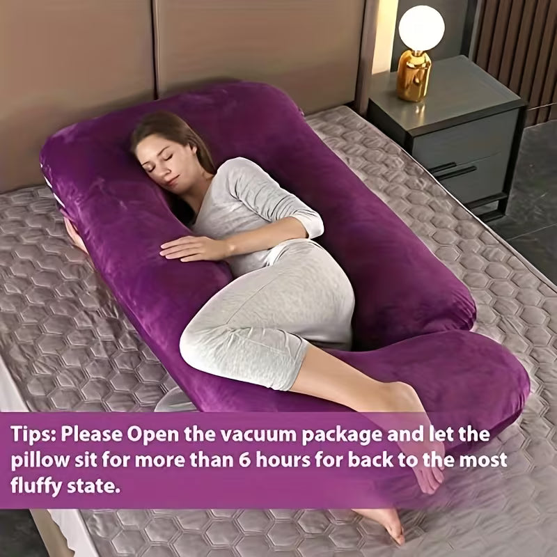 Huggable - U Shaped Maternity Body Pillow