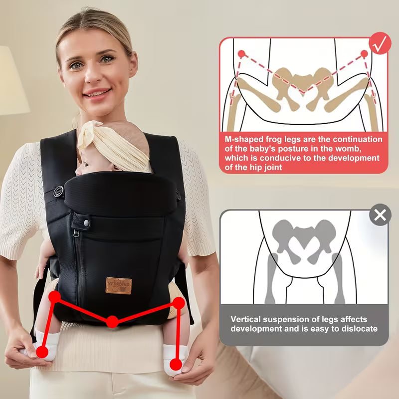 PureHug Baby Carrier - Ergonomic Cozy & Lightweight