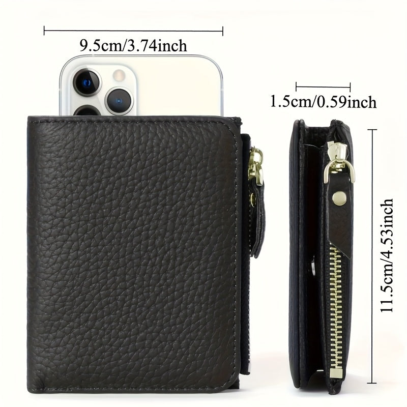 RFID Blocking Leather Wallet for Men