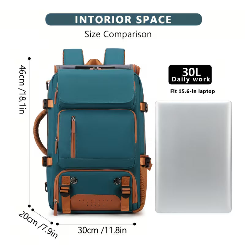 30L Multi-Functional Hiking Backpack – Large Capacity Outdoor Travel Bag
