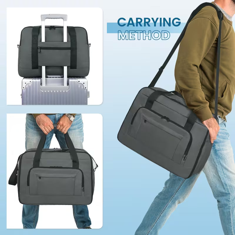 Extra Large Travel Duffel Bag – Carry-On Laptop & Weekend Bag