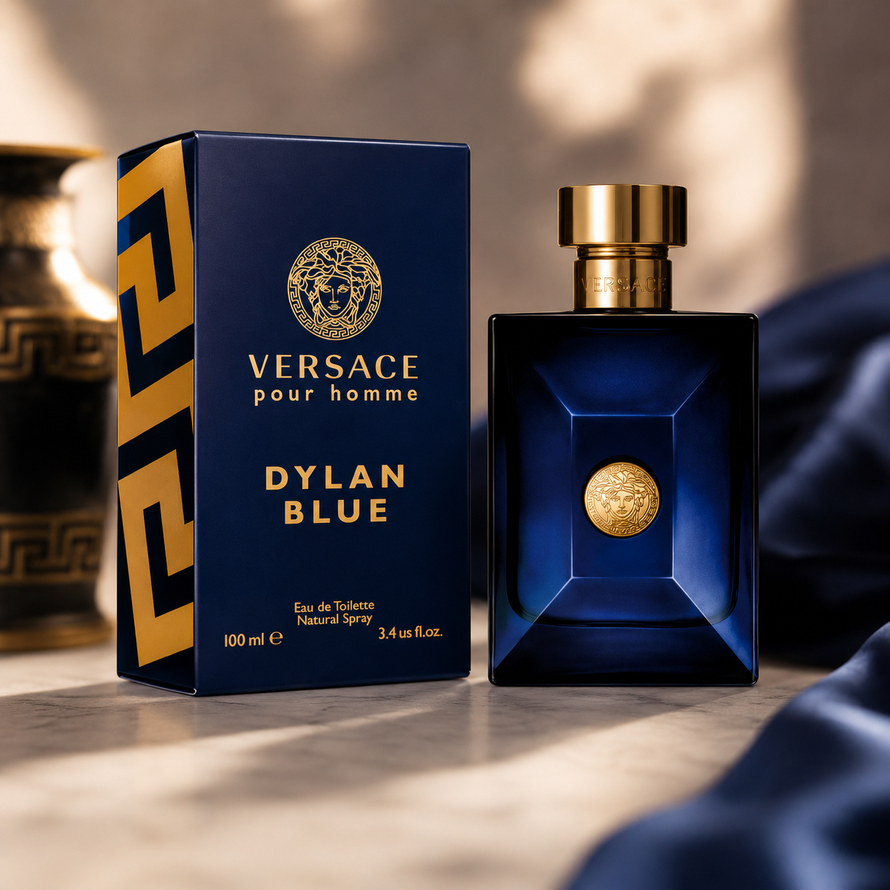 Versace Dylan Blue Pour Homme 3.4 oz 100 ml EDT Spray For Men NIB