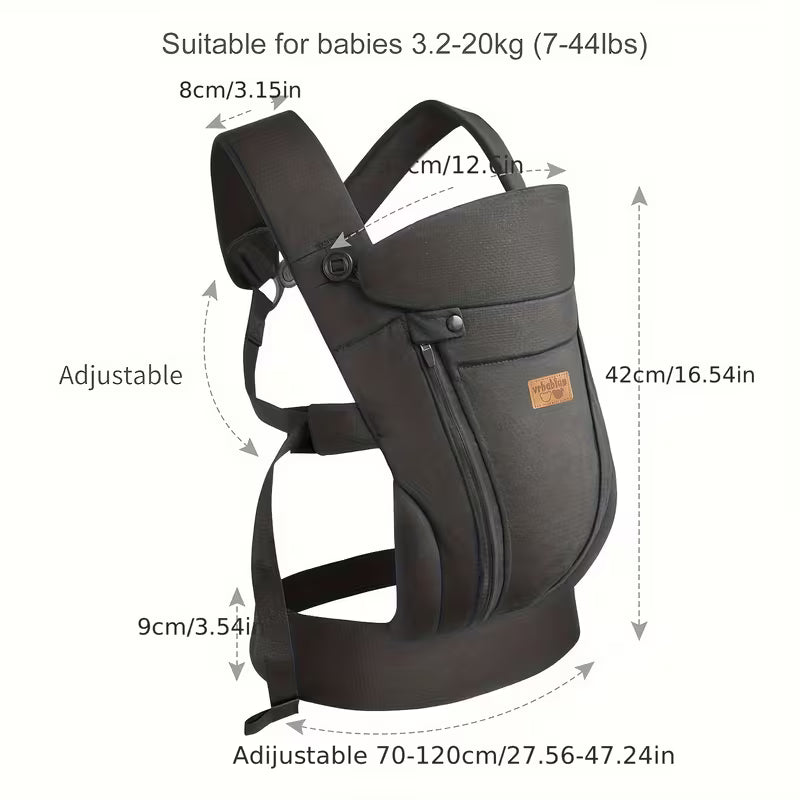 PureHug Baby Carrier - Ergonomic Cozy & Lightweight
