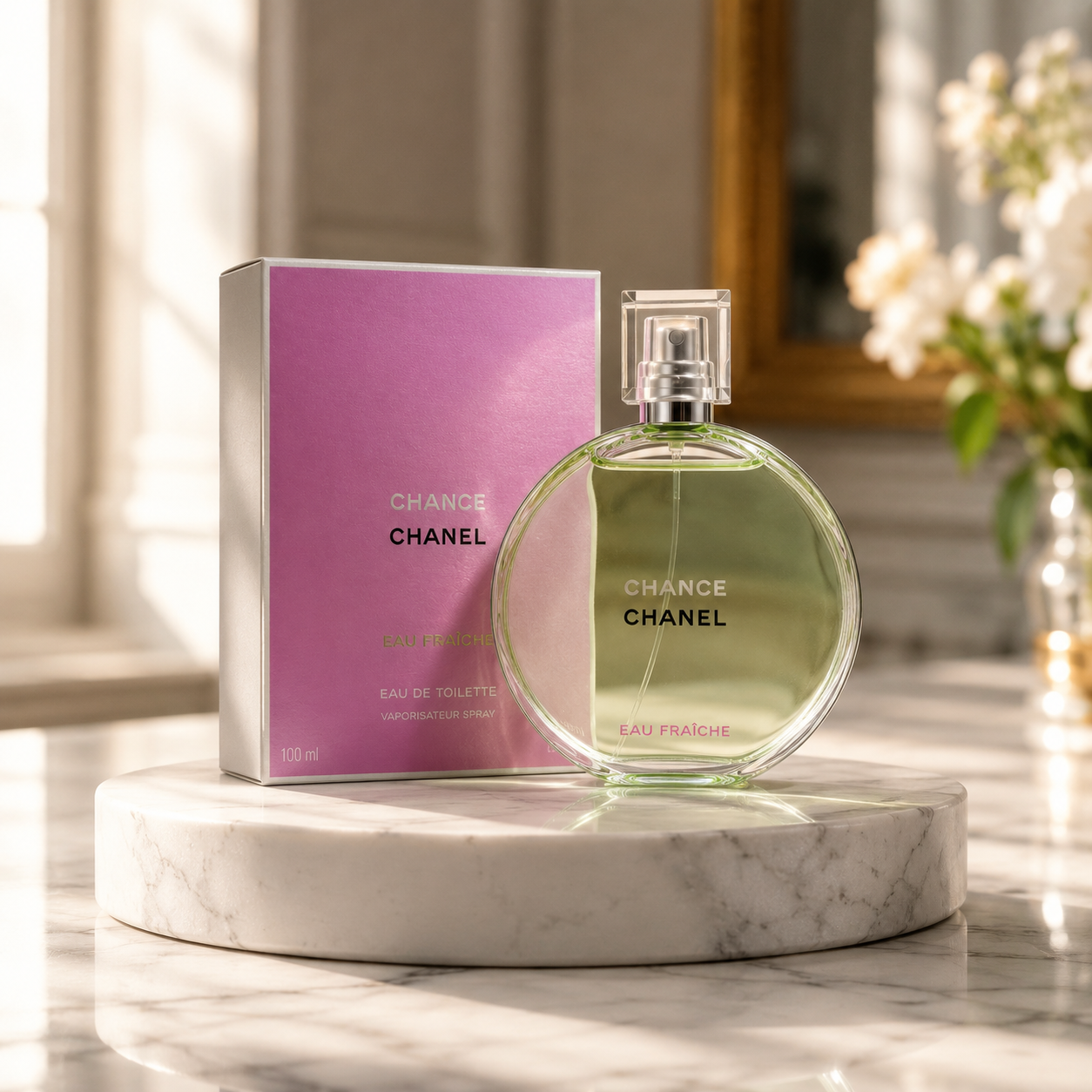 CHANEL CHANCE Eau De Toilette Spray EDT 3.4 oz / 100 ml, NEW, SEALED by CHANEL