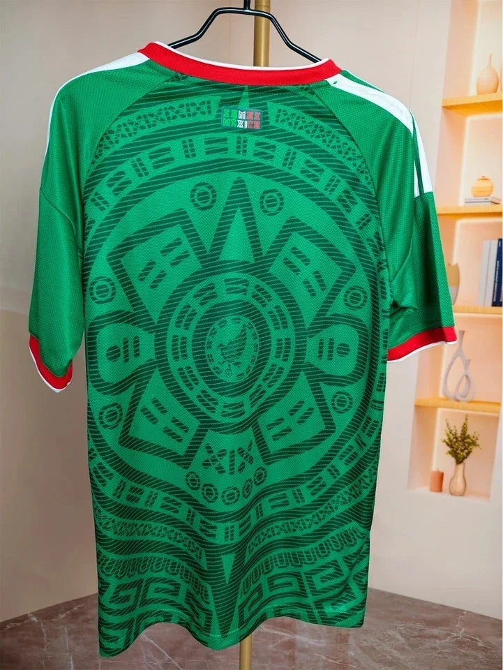 Mexico Soccer Jersey 2026 World Cup | Green & Black Fan Shirt